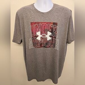 NWoT Under Armour Men's Gray Short Sleeve T-Shirt
